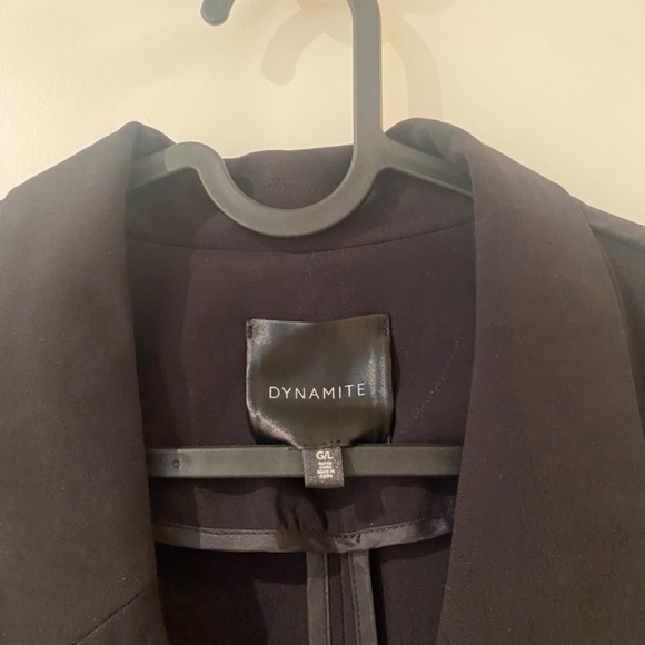Long Black Dynamite Blazer - Picture 2 of 4